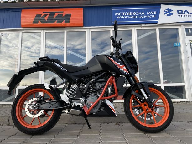 KTM Duke 200 ʼ2021 – з пробігом. MVR-moto.