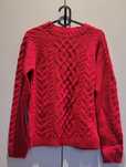 Czerwony sweter Reserved