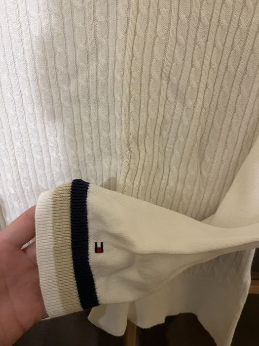 Damski sweter w serek, dekolt V Tommy Hilfiger M