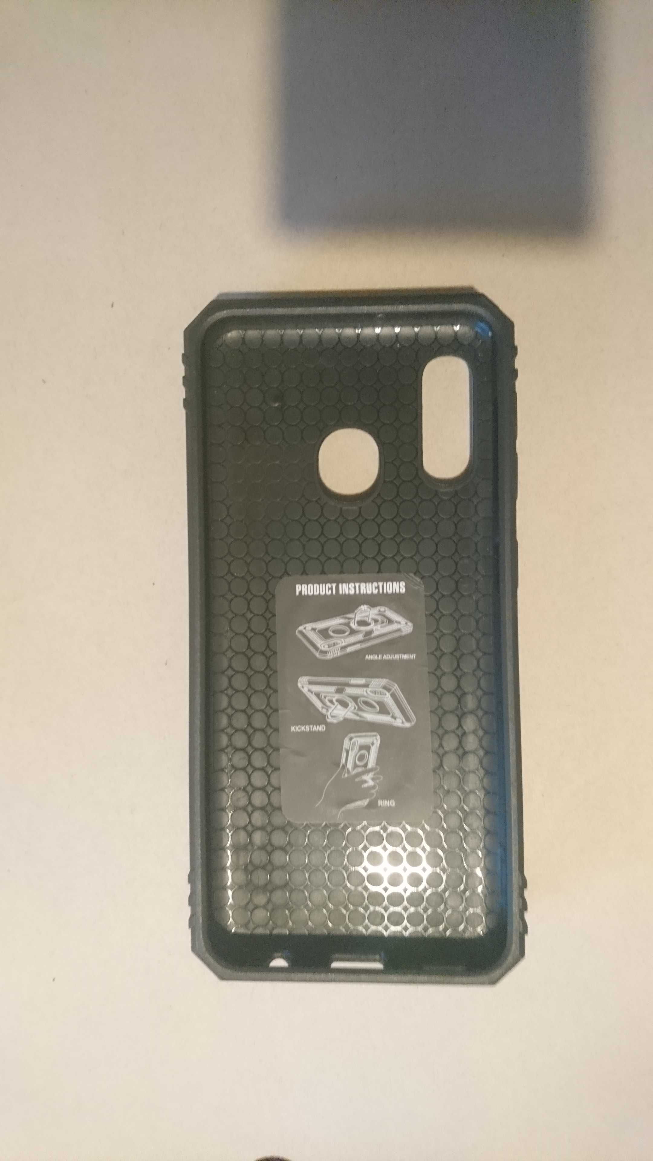 Etui pancerne Samsung A20e czarne.