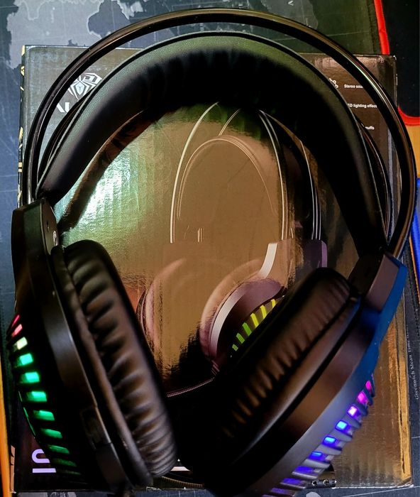 Гарнитура наушники Aula S605 Wired gaming headset black