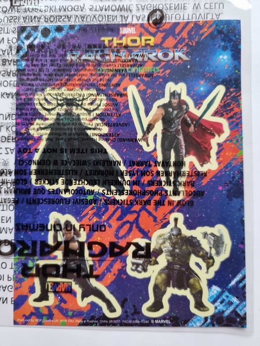 Картхолдер + наклейки Thor Ragnarok