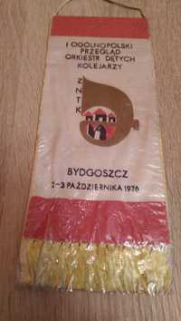 Proporczyk ZNTK Bydgoszcz z 1976r (Kolekcja z PRL) ZNTK obecnie PESA