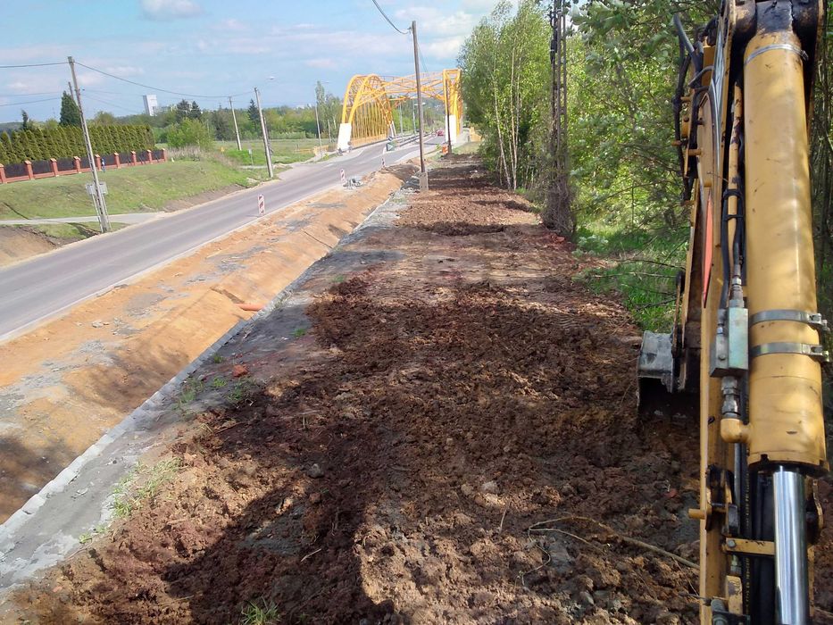 Koparko-ładowarka usługi Żory i okolice.