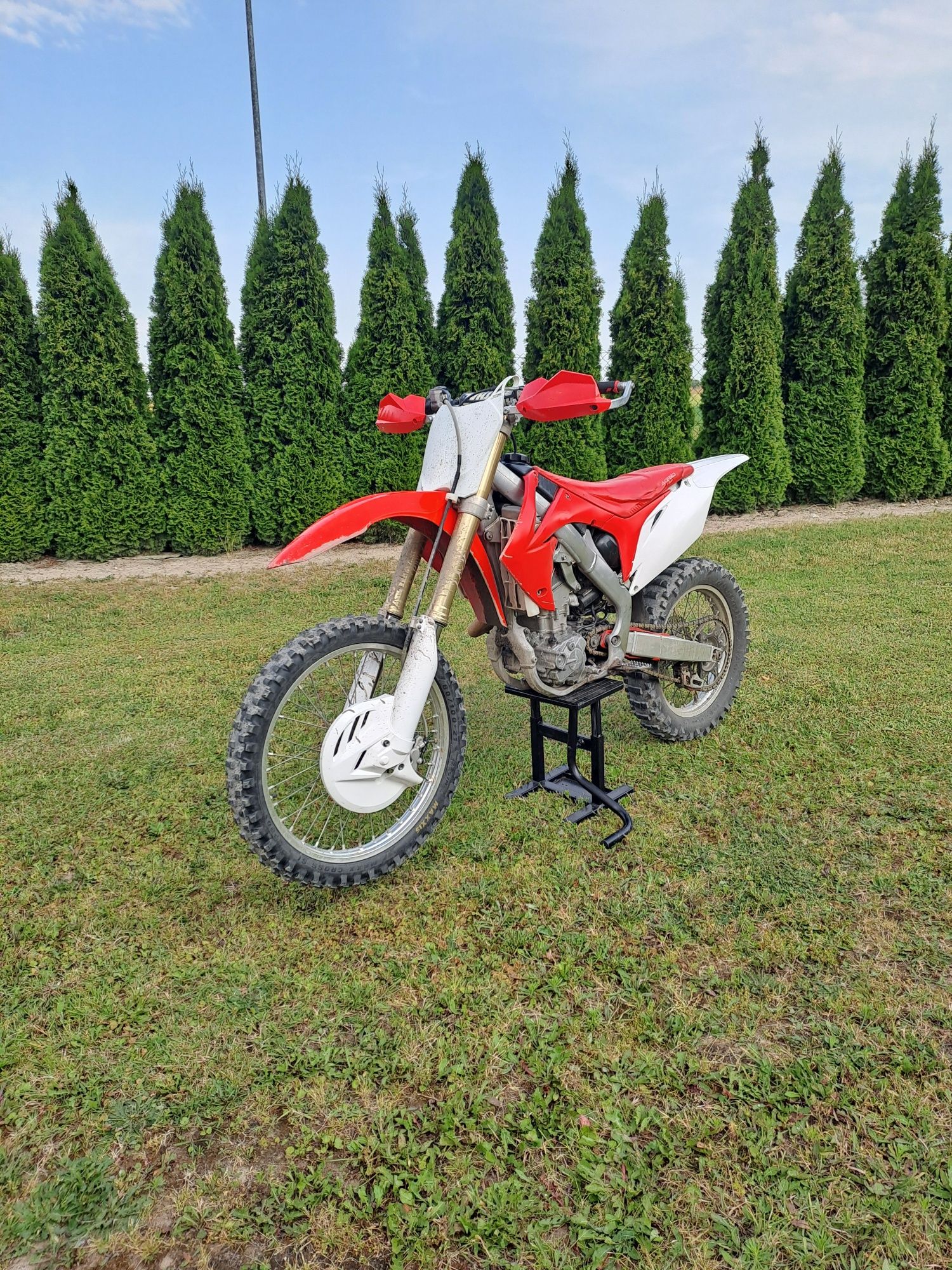 Cross honda CRF 250 R gotowy do sezonu