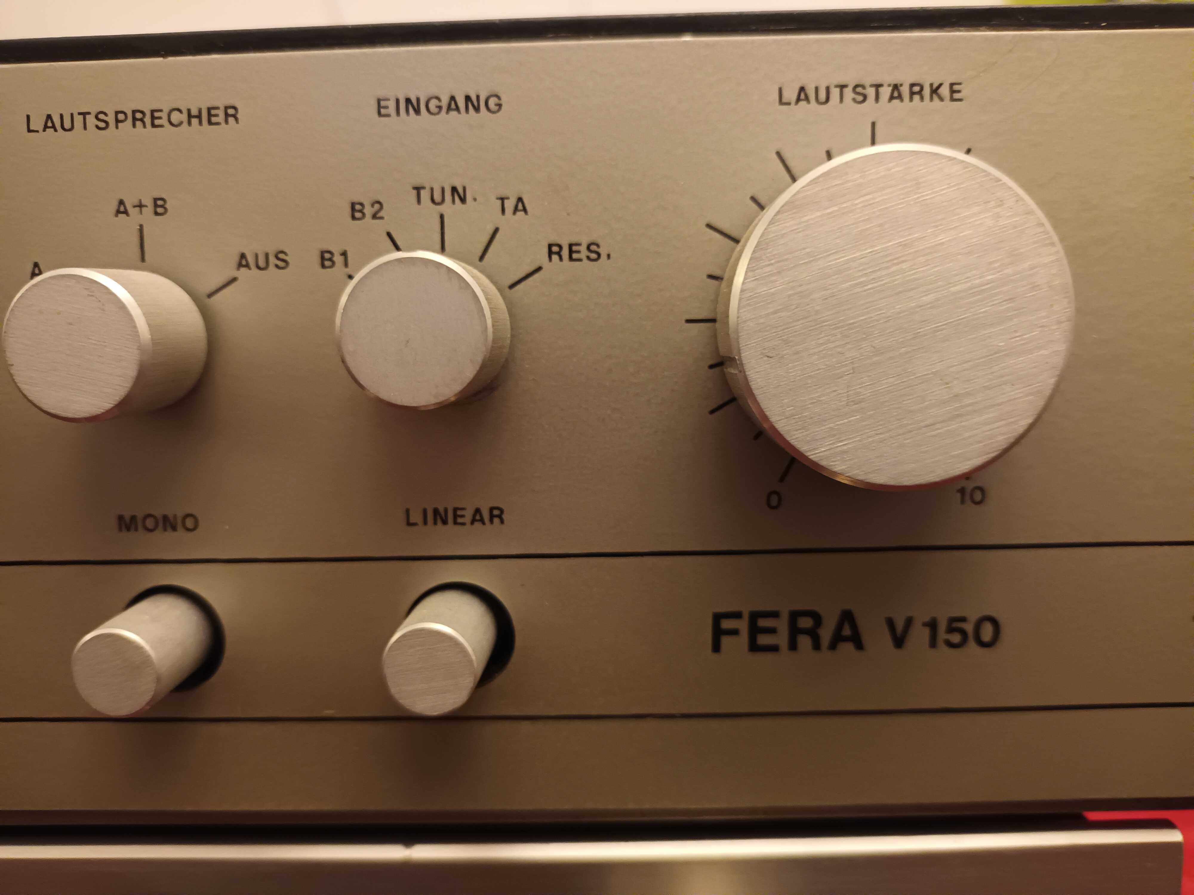 Fera v150 wzmacniacz stereo z efekt Qadro plus Onkyo T 5000 NOWA CENA