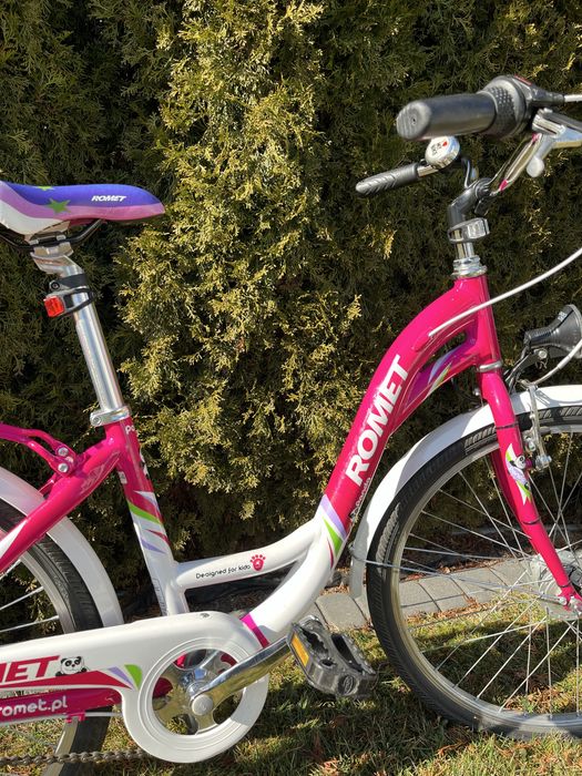Rower dziewczęcy ROMET PANDA 24" LUX