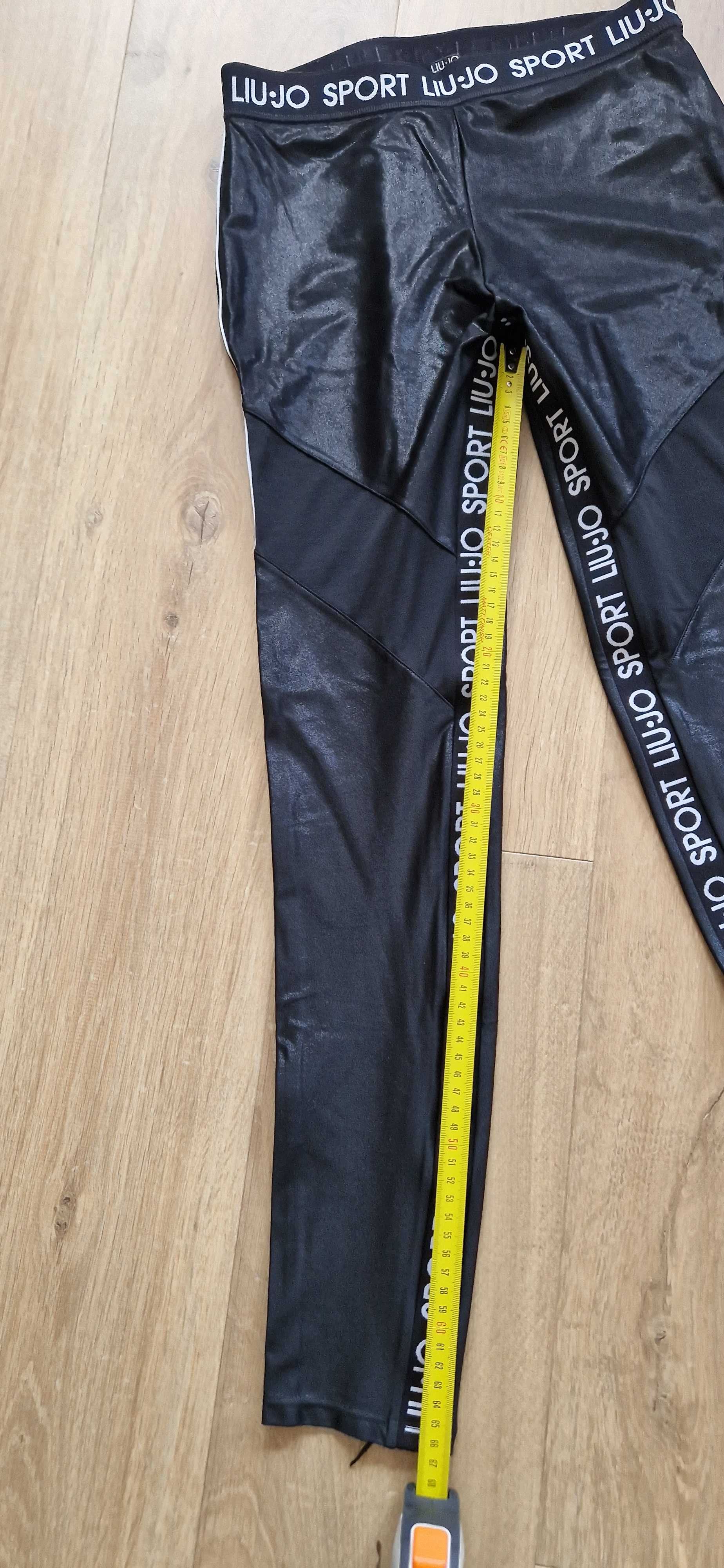 Legginsy czarne Liu Jo rozm. S stan bdb