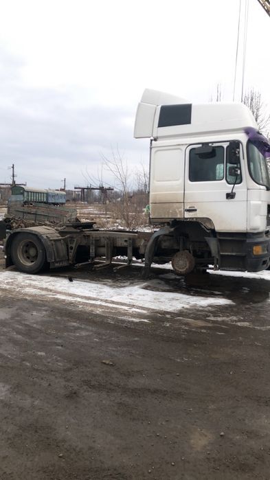 Разборка ман командор MAN F2000 Запчасти бу коробка кабина мост баки