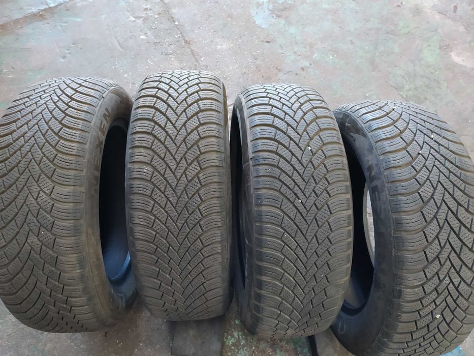 Komplet zimowych opon Nexen WinGuard Snow G3 stan idealny jak nowe