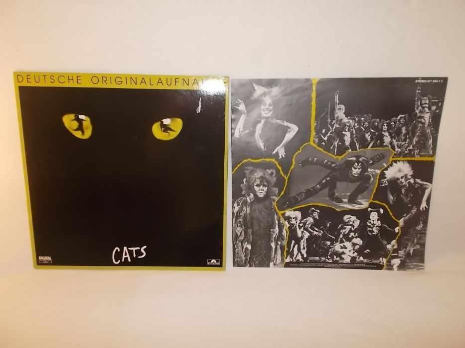 LP CATS A.L.Webber Deutsche Oryginalaufnahme,Deutsche Grammophon 1983