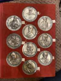 Kolekcja medali Króli ,Generałów Polski