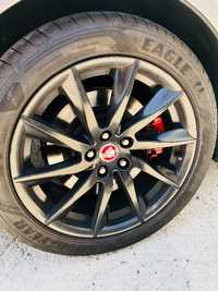 Vendo 4 jantes 18 polegadas marca jaguar com pneus Goodyear eagle f1