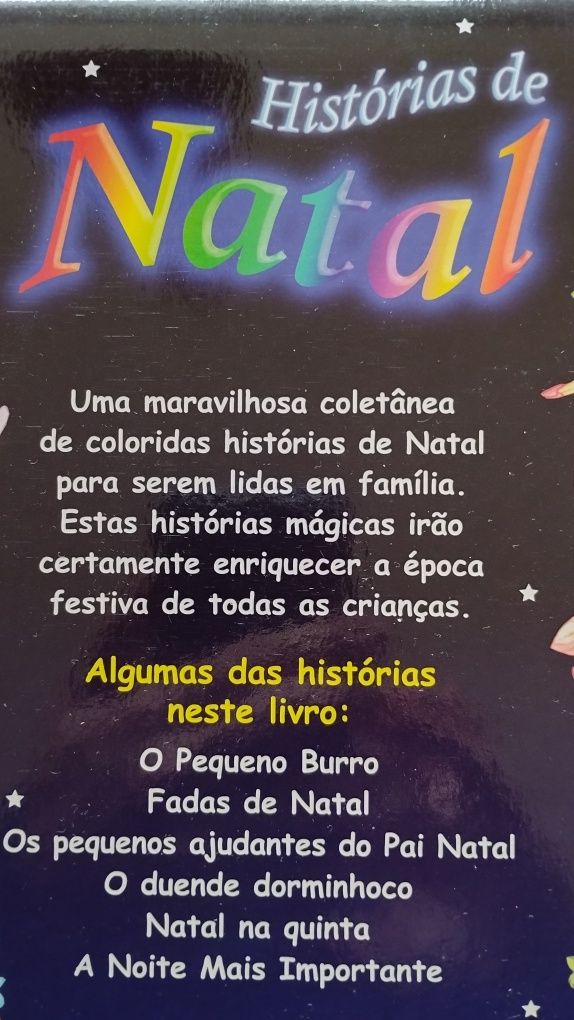 Livros com histórias de Natal