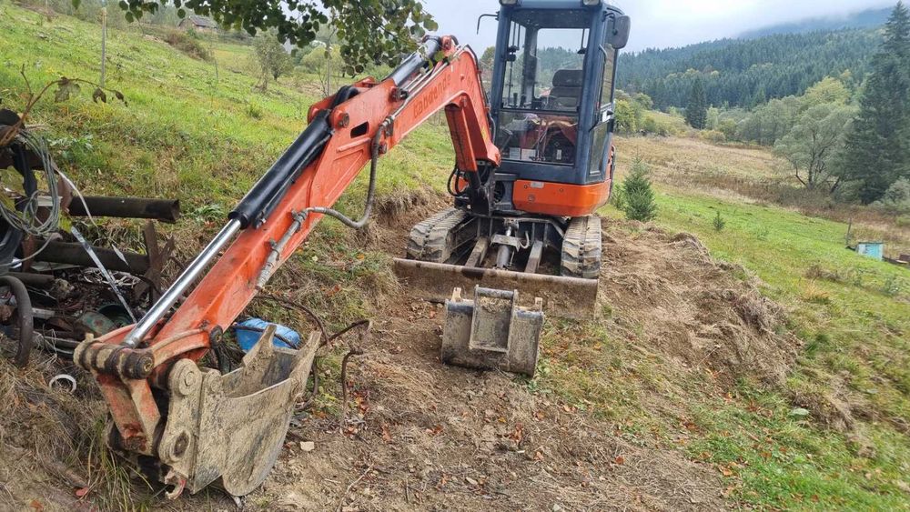 Оренда/послуги міні екскаватора