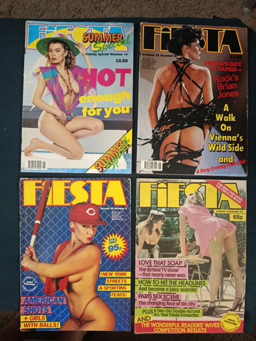 Lote de Revistas FIESTA (eróticas)