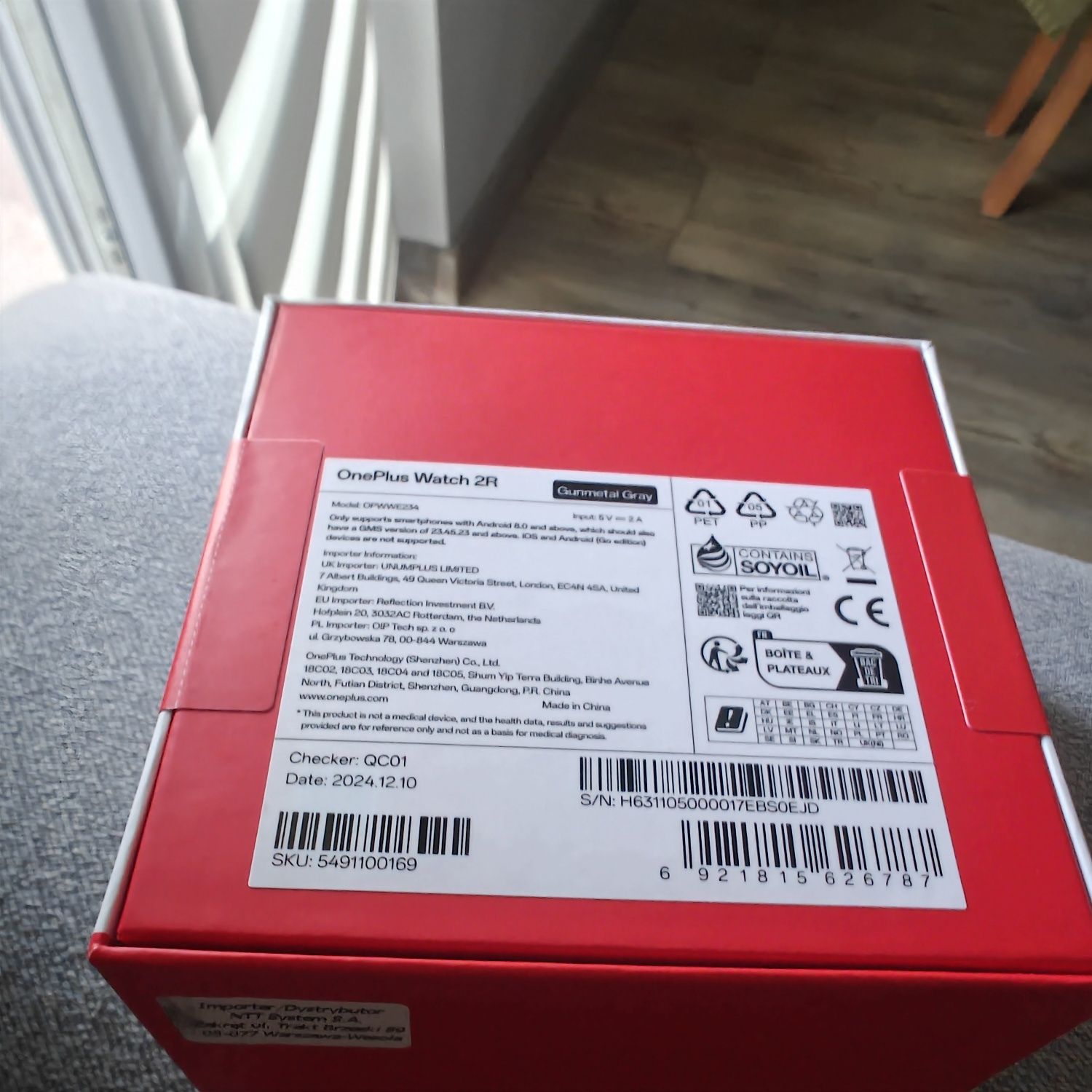 Oneplus Watch 2R + 2x szkło ochronne  , smartwatch