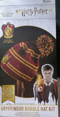 Diy knitting czapka herocollector harry potter wizzarding world zestaw