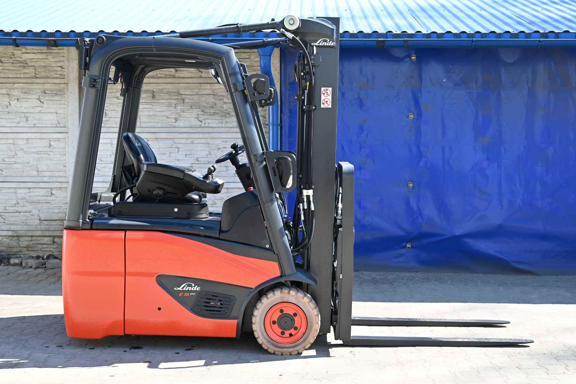 Wózek widłowy Linde E15 Duplex Pozycjoner 2019rok 2600mth  FHP 384