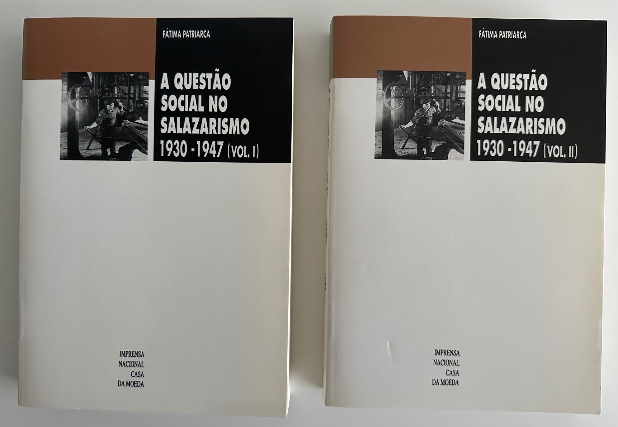 A Questão Social no Salazarismo 1930/1947 - Fátima Patriarca - 2 vols