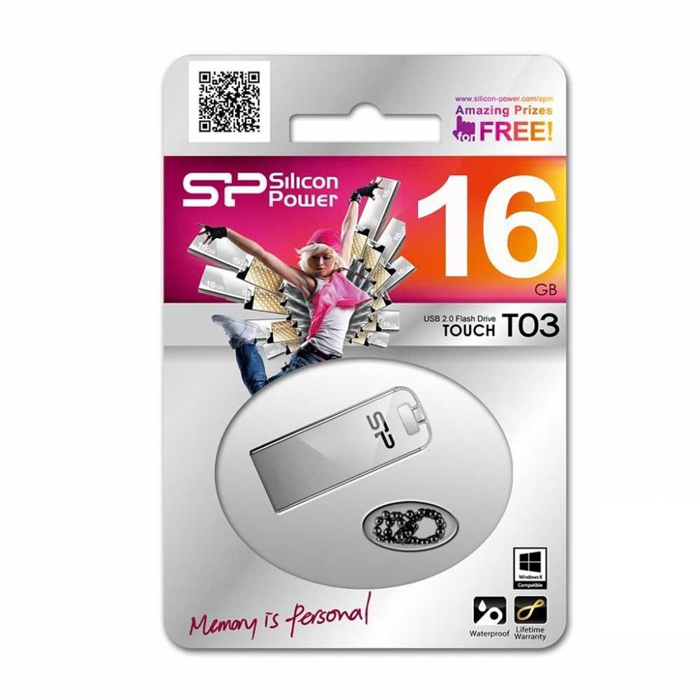 Silicon Power Touch T03 16GB USB Flash Drive / Флешка