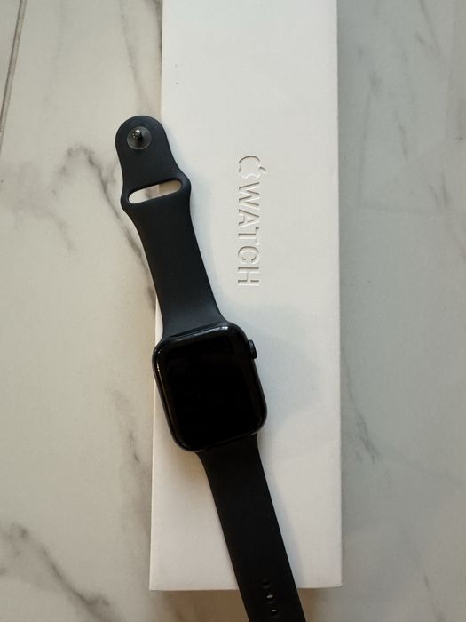 Apple Watch series 7 midnight Aluminum Case midnight Sport Band 45 mm