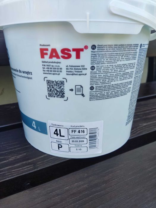 Farba FAST 4l Kolor Turkusowy