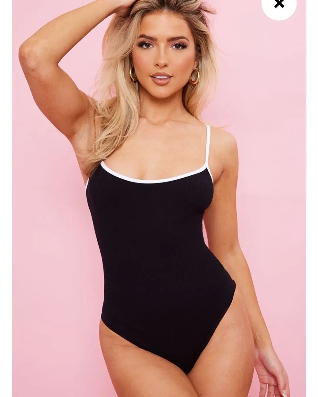 Новий боді в рубчик Prettylittlething