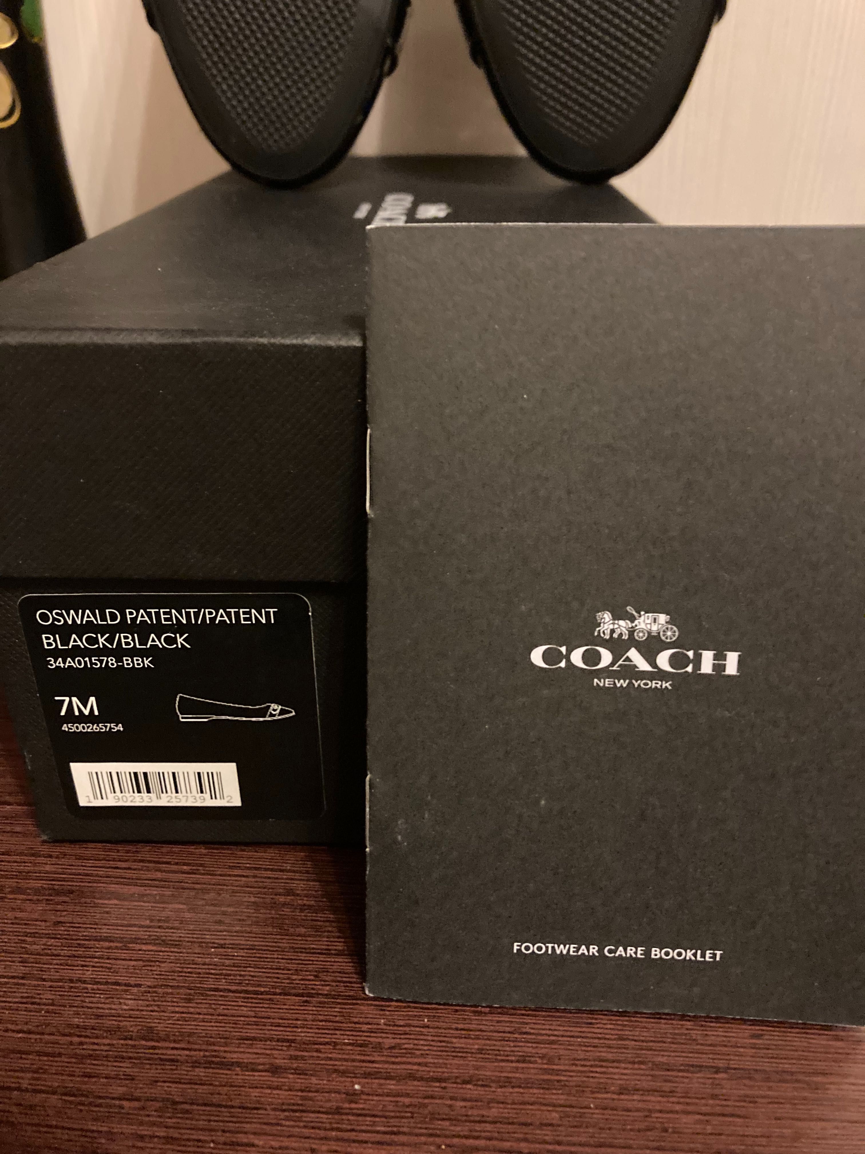 Coach оригинал балетки 37 р новые