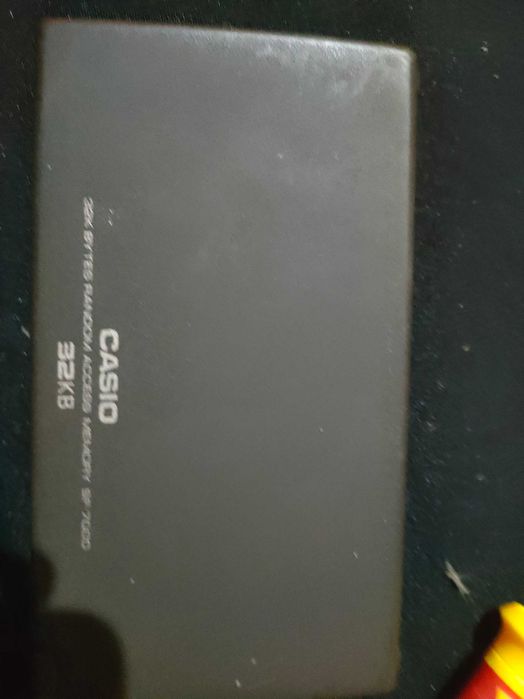 Antiga agenda pessoal Casio