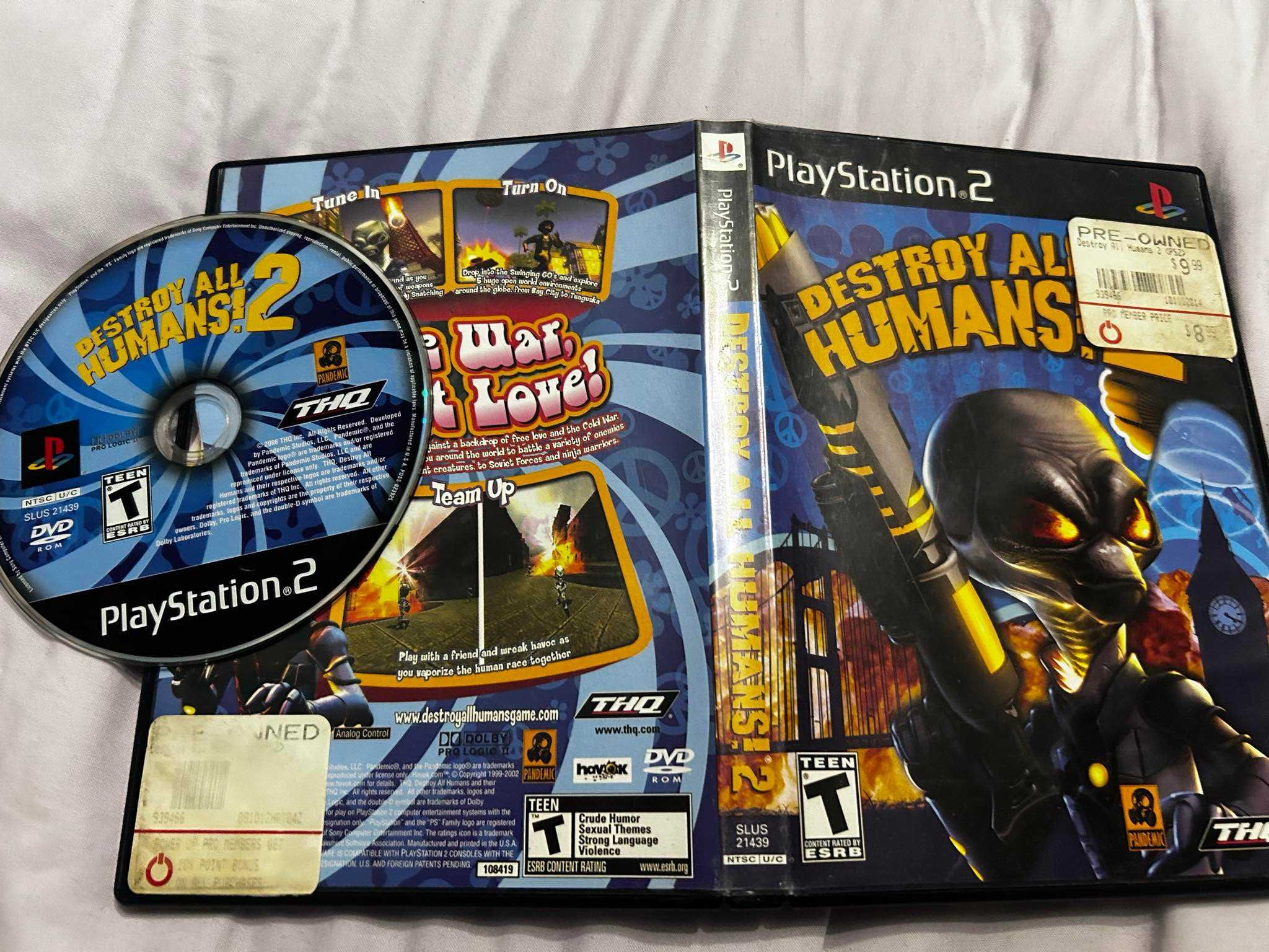 Gra na PS2 Destroy All Humans 2!