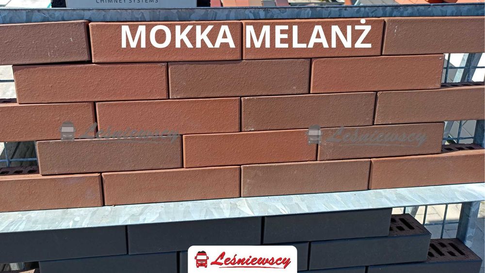 Cegła klinkierowa dziurawka połówka HIT CENOWY Kurier