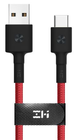 Кабель USB/Type-C Xiaomi ZMI 200см (AL431) Kevlar Red