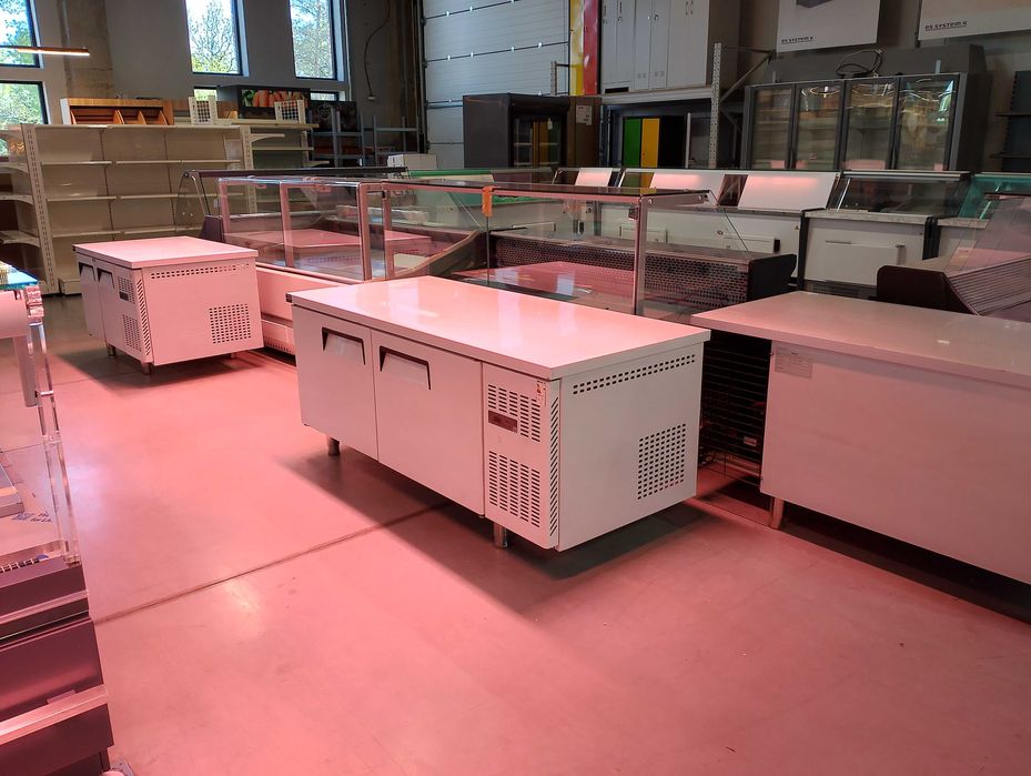 Stół chłodniczy 2 drzwiowy, lada chłodnicza, chłodnia 180 cm