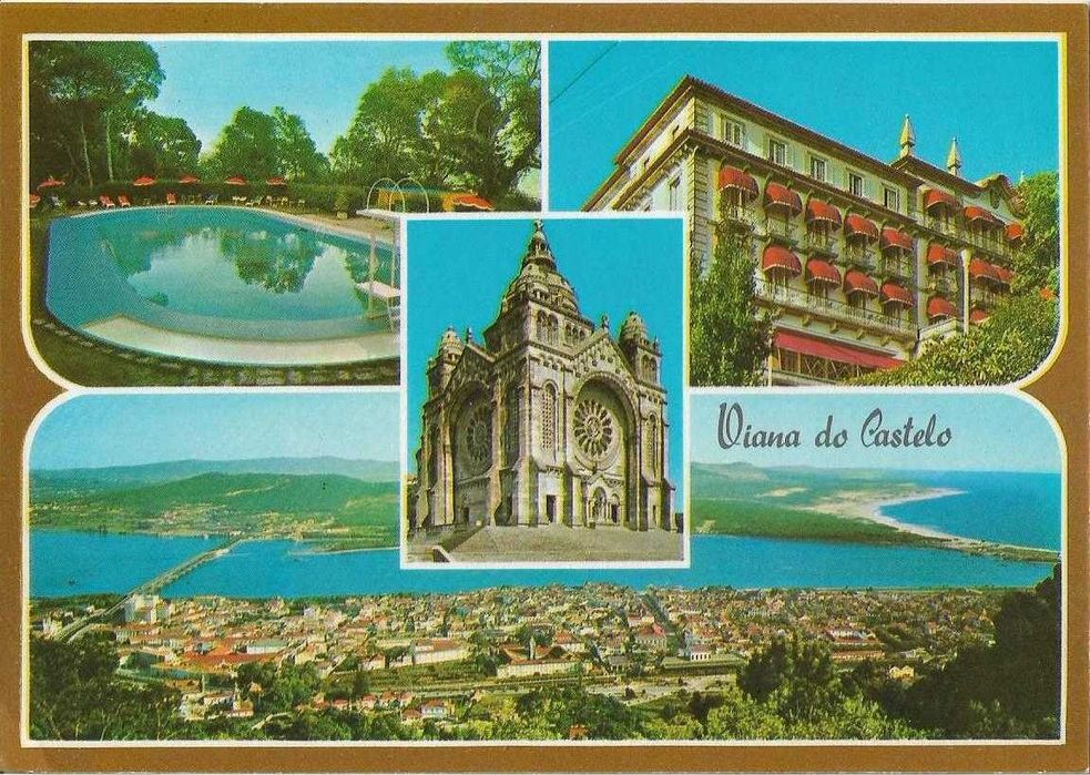 Viana do Castelo - - - Postais antigos ( 30 anos ) - - - - - Postais