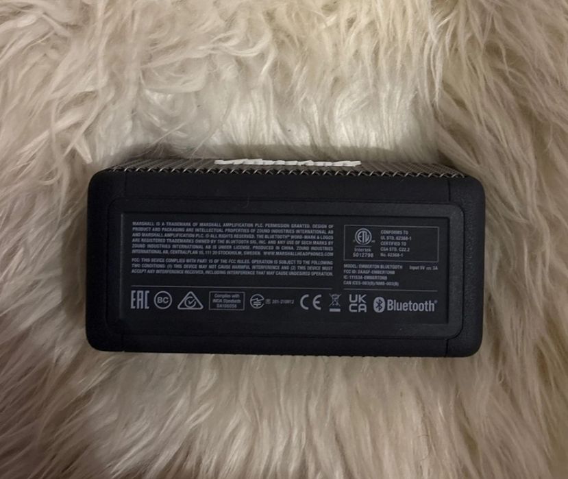 Coluna bluetooth Marshall