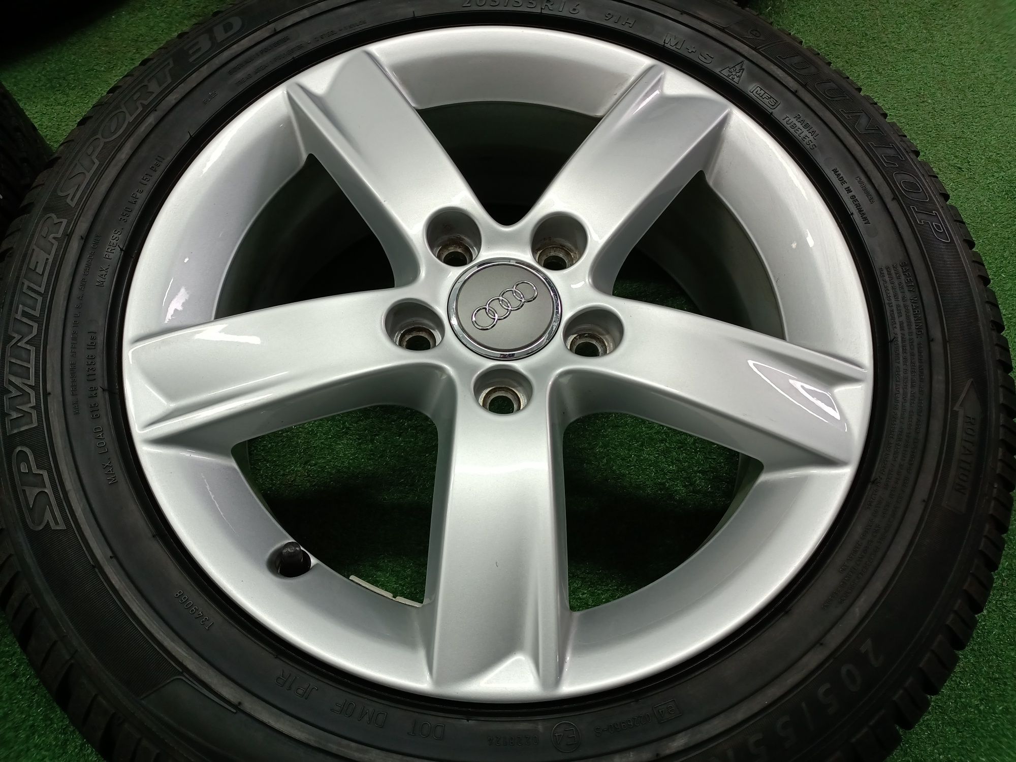 Koła 16 felgi 5x112 opony 205/55/16 Audi a3 8V0 8P0 VW Golf 6 7 Touran