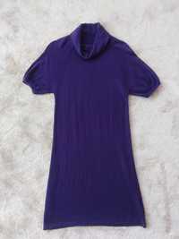 PUBLIC ciepła sukienka w kolorze śliwki rozmiar 36 (S)
