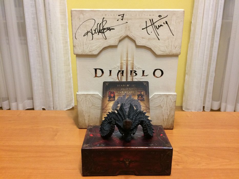 Diablo 3 PL Edycja Kolekcjonerska z autografami FOLIA + RoS gratis ENG