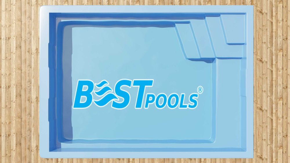 BLACK WEEK, poliestrowy basen KRETA 4x2.5x1.4m z filtracją, PROMOCJA