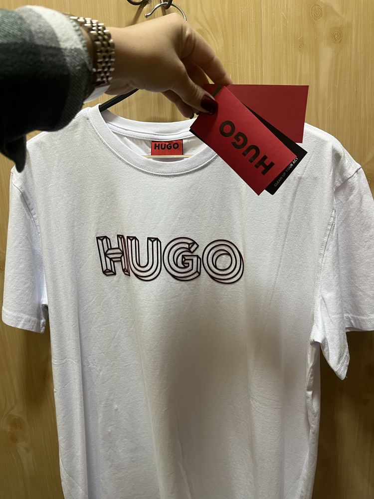 Чоловіча футболка хуго hugo boss l розмір мужская