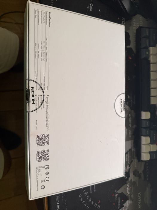 Графічний планшет для малювання Huion H640P
