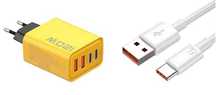 Szybka ładowarka sieciowa USB TYPE-C 120W QC 3.0 PD do telefonu