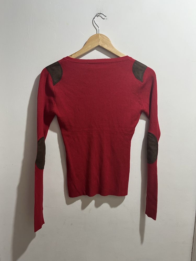 Nowy sweter damski z merino i kaszmiru S/M