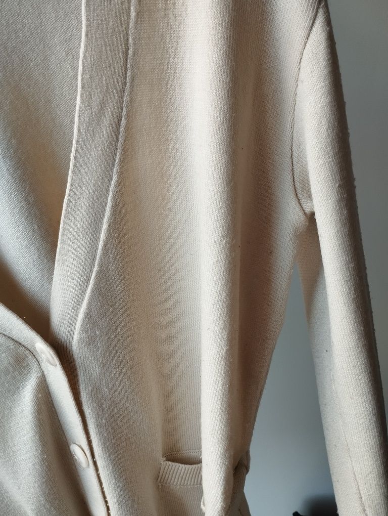 Sweter kardigan ecru For You L 40