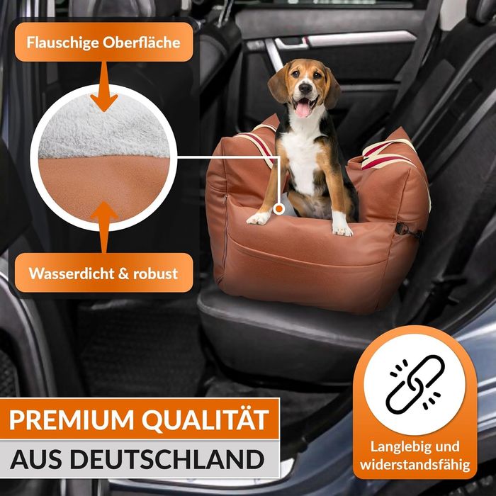 Fotelik samochodowy dla psa- nowy