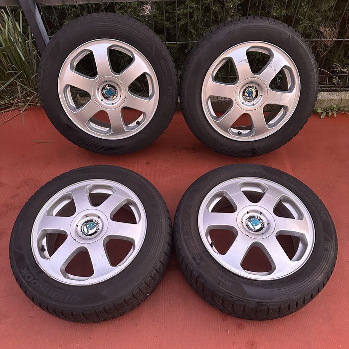 Oryginalne alufelgi 15 Skoda 6.5x15 ET43 5x100 wysyłka