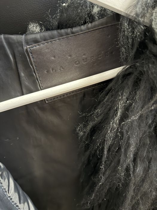 Шуба натуральна лама