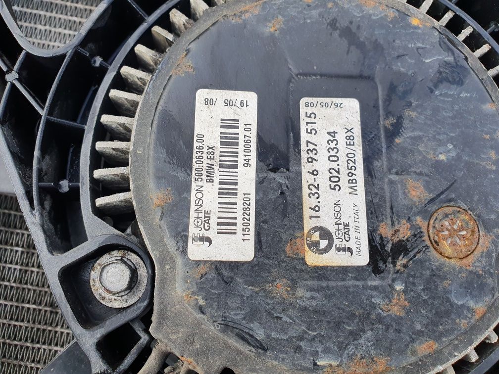 Chłodnica wentylator BMW E90 E87 320i N43 N46 komplet okazja!