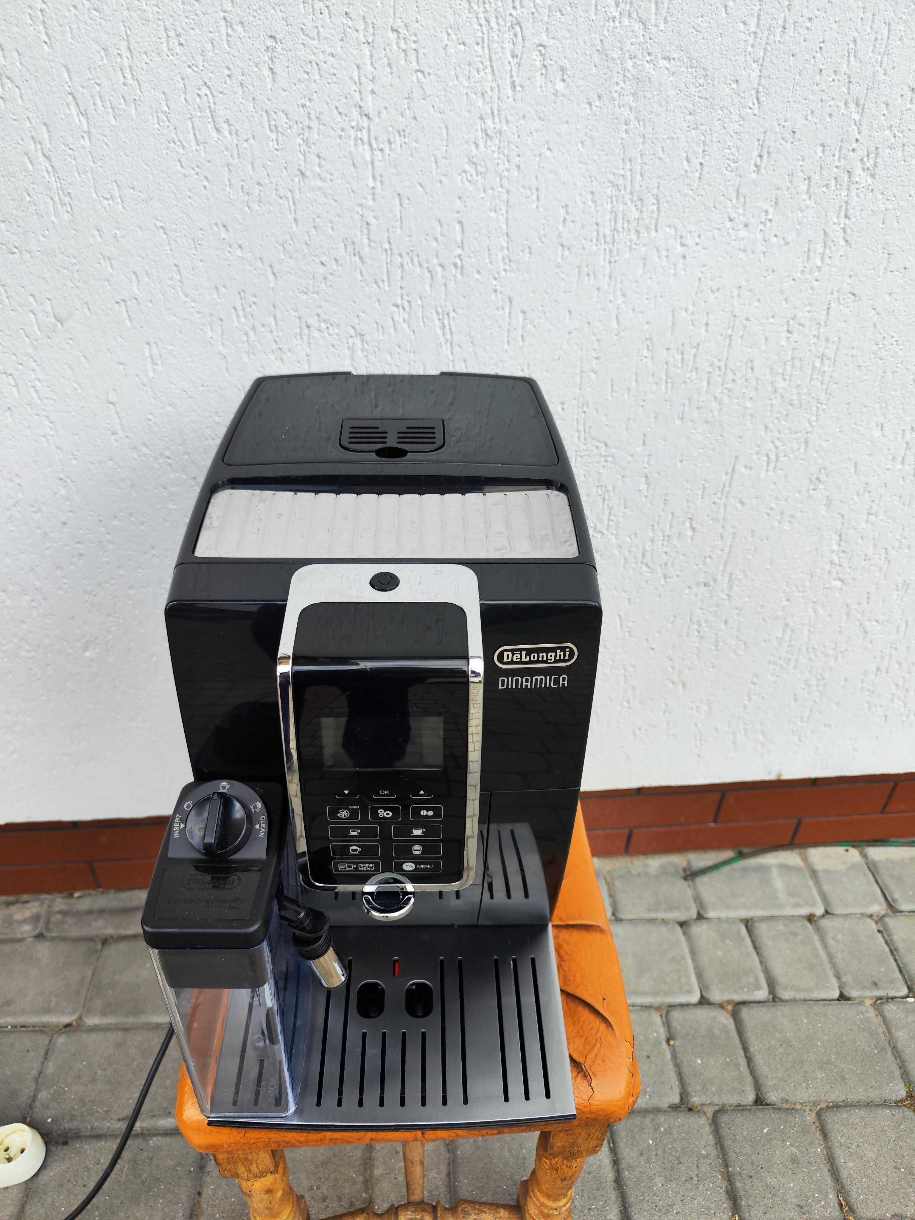 Кавомашина кофемашина DeLonghi Dinamica ECAM 350.55 новий молочник